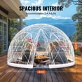 thumbnail image 3 of 9.5FT Dome Tent Outdoor Camping Shelter Transparent Window, 3 of 7