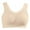 Beige, variant on Erwazi Women Comfort Seamless Bras Wireless Push Up Pullover T-Shirt Bras Full Coverage Bralettes Thin Soft Everyday Bra