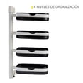 thumbnail image 2 of Organizador Giratorio Baño Skab Blanco 33X10X32 Cm, 2 of 3