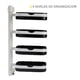 thumbnail image 2 of Organizador Giratorio Baño Skab Blanco 33X10X32 Cm, 2 of 3