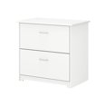 thumbnail image 1 of Bush Furniture Cabot 2 Drawer Lateral File Cabinet, White, 1 of 7