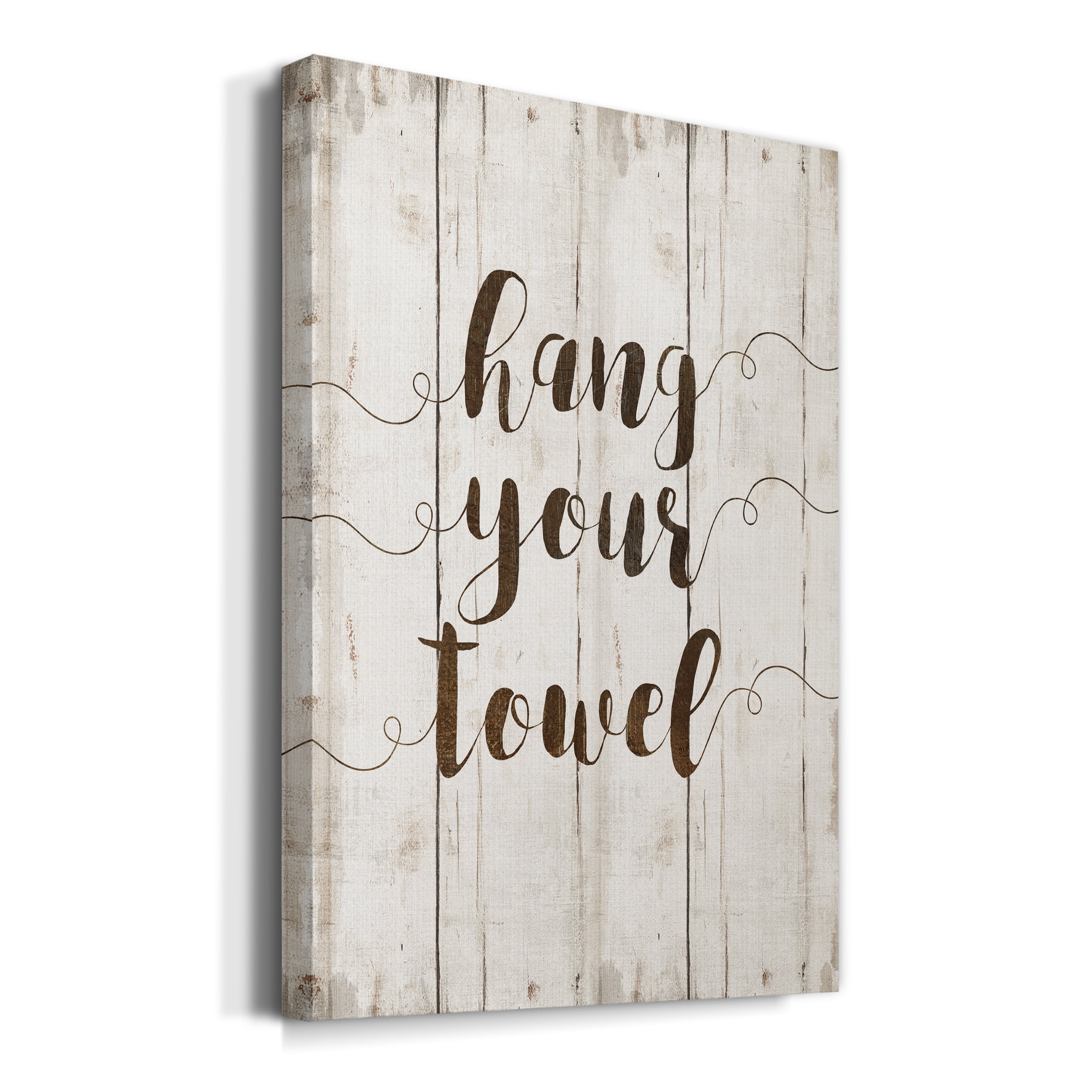 Hang Your Towel Premium Gallery Wrapped Canvas - Ready to Hang - 32 x 48