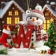 thumbnail image 5 of Adornos navideños, adornos navideños, regalos navideños, 26 letras, decoración para árbol de Navidad, colgante, adornos para árbol de Navidad, adornos navideños DIY, decoración navideña, decoración co, 5 of 9