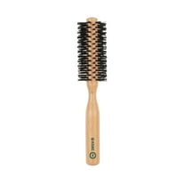 Kent Vegan Boar Bristle Hair Brush, Eco Friendly Round Brush and Blow Out Brush Ideal for Creating Curls, Adding Volume and Root Lift