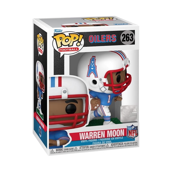 Figura de vinilo Funko Pop! Warren Moon de los NFL Oilers, 10,7 cm de altura