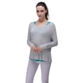 thumbnail image 2 of Richie House Women's Long Sleeve Knit Blouse RH2037-B-XS, 2 of 7