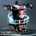 thumbnail image 6 of Remote Control Car, HDJ RC Cars One-Button Transforming, 360° Rotation Drifting, 1:18 Toy Gift for Kids,4-8 Years Old Boys/Girls(Red), 6 of 9