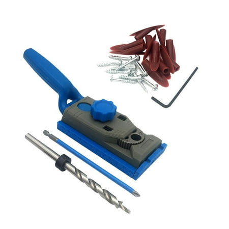 

Drill Hole Step Drilling Bit Woodwork Joint Tool Set With Self-tapper Screws &