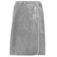 thumbnail image 6 of Ceisia Men Quick Absorbent Terry Cloth Snap Adjustable Wrap Bath Towel Wearable Bath Skirt For Shower Spa Gym Swimming Pool Use Gift, 6 of 9