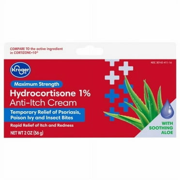 2X - KR Maximum Strength Hydrocortisone Anti-Itch Cream
