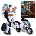 thumbnail image 2 of HZX Transformation Robot Car Action Figures Defensor Truck Plane Motorcycle Aircraft 5in1 Model Kids Boy Toys, 2 of 5