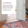 thumbnail image 4 of nuLOOM Sherita Distressed Persian Area Rug, 3' 3" x 5' 6", Sherita Red, 4 of 9