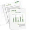 C-Line 62029 11 in. x 8-1/2 in. 2 in. Recycled Polypropylene Sheet Protectors - Reduced Glare (100/Box)