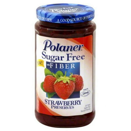 POLANER PRESERVE SF STRAWBERRY-13.5 OZ -Pack of 12