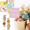 thumbnail image 4 of 20 Piezas Horquillas para el Cabello Macaron para Mujer Horquillas para el Cabello con Perlas acrílicas Horquillas para el Cabello con Perlas Hechas a Mano Regalos de Navidad para niñas Pasadores, 4 of 7