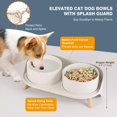 thumbnail image 3 of Juego de cuencos para perros Elevated Ceramic AHX Double, 2 x 850 ml, 3 of 6