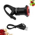 thumbnail image 2 of EeaseMX 1 luz trasera con sensor de seguridad para bicicleta, luz trasera inteligente con carga USB y luz de freno., 2 of 7