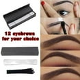 thumbnail image 1 of QualitChoice 12 Styles Pochoir à Sourcils pour Microblading Modèle de Modelage des Sourcils Design avec Ceinture, 1 of 6