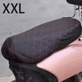 thumbnail image 2 of Funda de cojín para asiento de motocicleta, antideslizante, universal, protector solar, apta para vehículos. XXL, 2 of 9