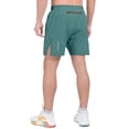 thumbnail image 2 of Little Donkey Andy Men's Workout Running Shorts Lightweight Athletic Shorts, Quick Dry, Breathable Shorts with Mesh Liner Green-Blue Slate XXL, 2 of 7