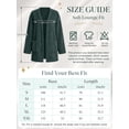 thumbnail image 3 of DAKIMOE Sleep Cardigans Robe Bed Jackets for Women Toasty Cozy Sherpa Coat Cloud-Soft House Jacket Loose Oversized Fleece Fuzzy Outwear, S-XXL, 3 of 9