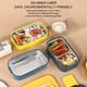 thumbnail image 3 of Lonchera Bento Envase de Comida para el Almuerzo de Acero Inoxidable Contenedores de Almuerzo Aislados Caja Bento Contenedores de Almacenamiento de Alimentos para Estudiantes ANGGREK Otros, 3 of 8