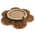thumbnail image 3 of Wall Mirror, Rattan Wall Mirror Decoration, Suitable for Living Room Garden, 3 of 9