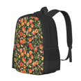 thumbnail image 1 of Balery Fruits Peach Mochila para hombre y mujer - Tela Oxford 600D resistente - Gran capacidad, resistente al agua, ideal para la escuela, viajes y senderismo, 1 of 6