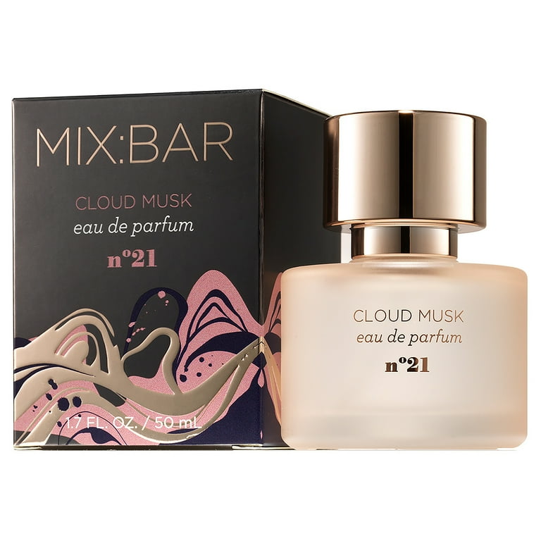MIX:BAR Cloud Musk Perfume, Fragrance for Women, 1.7oz