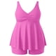 thumbnail image 5 of Tankini de moda para mujer, traje de baño diario sin mangas, traje de baño conservador de cuerpo unido, traje de baño de dos piezas para mujer, trajes de baño tankini para mujer, traje de baño de 2 pi, 5 of 6