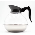 thumbnail image 4 of 1 Pack Commercial Coffee Decanter 64oz 1.8L 12 Cup (Black), Polycarbonate Plastic Body with Stainless Steel Bottom & Ergonomic Handle, Perfect for Serving Coffee at various commercial occasions, 4 of 5