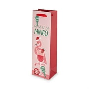 Retro Flamingo Single-bottle Wine Bag by Cakewalk