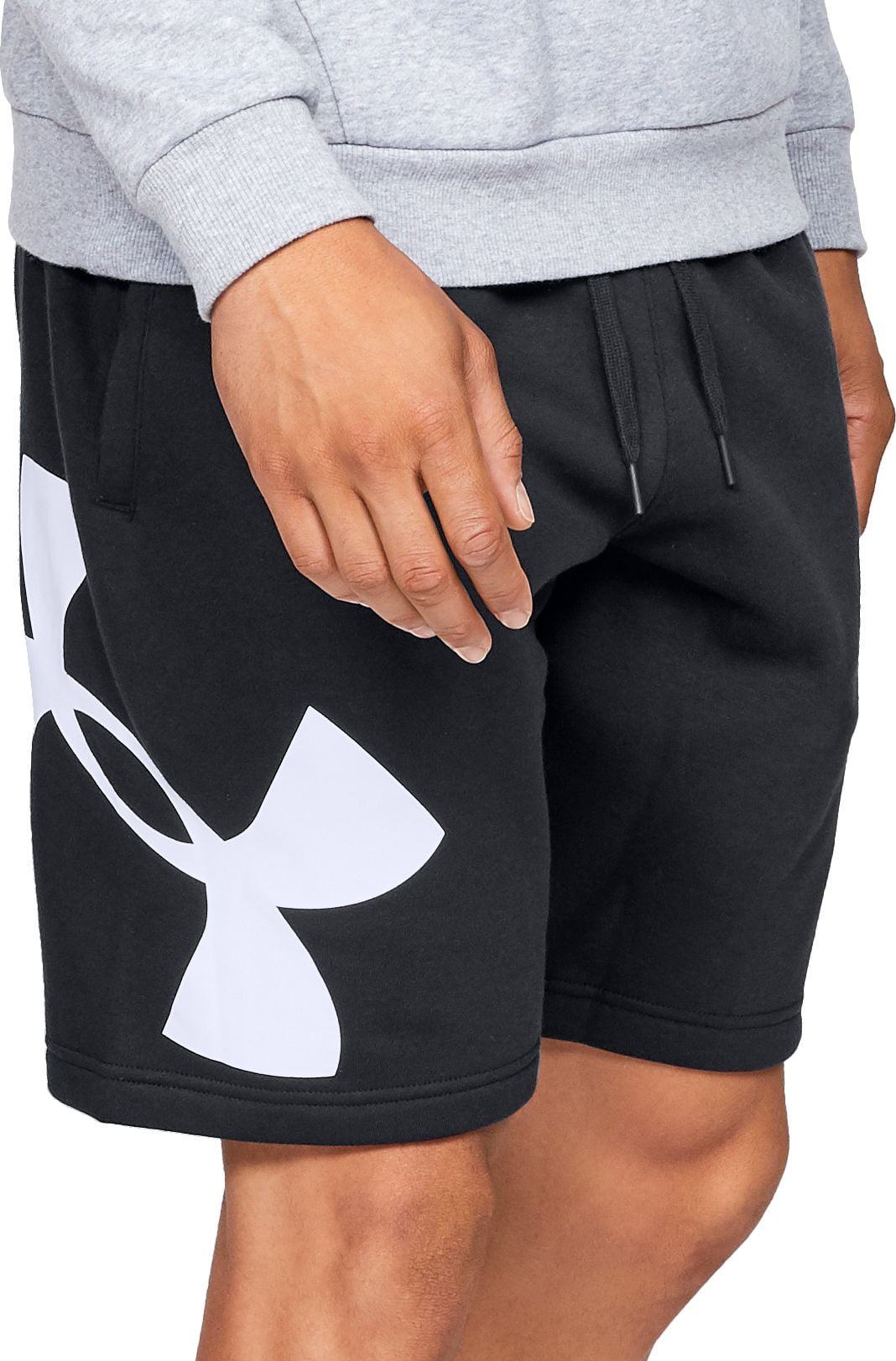 fleece sweat shorts mens