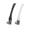 B001- Black, variant on Grill Cleaner for Outdoor Grill, Stiff Bristle Brush, 12 in Handle, Grill Grate Cleaner, Backyard Barbecues, Black, 1 Pc
