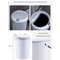thumbnail image 4 of GUOOL Prettyia 12L SMART RUBBISH BIN AUTOMATIC INDUCTION SENSOR DUSTBIN KITCHEN Gray, 4 of 9
