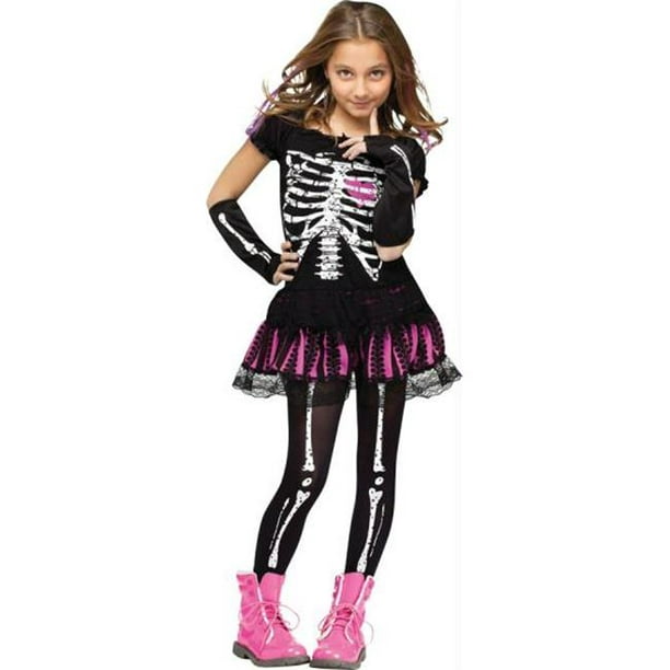Costumes for all Occasions FW112562MD Skelly Chld Md 8-10