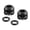 Black, variant on CEORPER 1pair Universals Tire Valves Stem Caps Reliability Air Seal Inner Valves Nut