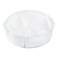 thumbnail image 2 of Fufafayo under $5 Divided Serving Tray, Divided Serving Tray, Snack and Fruit Storage Box, Party Appetizer Tray, Removable Compartments for Organization, Airtight Lid for Freshness, 2 of 5