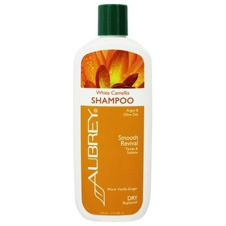- Shampoo White Camellia Smooth Revival Warm Vanilla Ginger - 11 fl. oz. by Aubrey Organics (pack of 1)