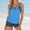 Sky Blue, variant on HUAXUN Womens Tankini Tops Full Coverage Swimsuits Womens Swimsuit Cover Up Full Coverage Adjustable Straps 2 Piece Swimsuit Tummy Control Bathing Suit