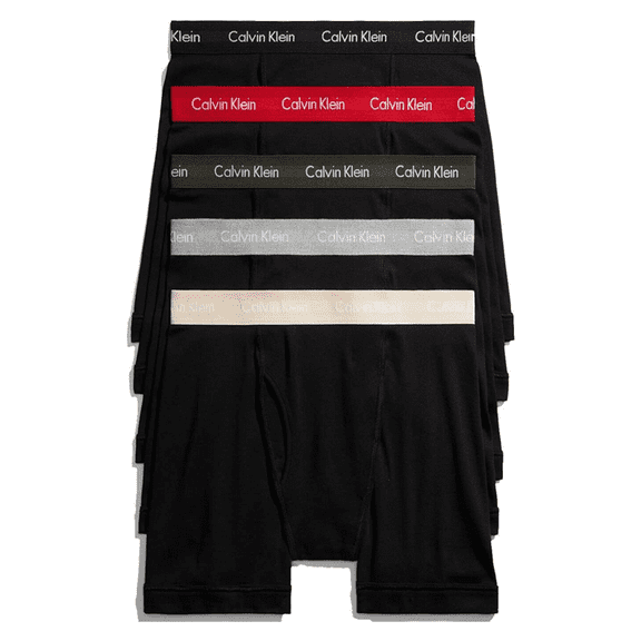 Calvin Klein Men's NB1429915 Cotton Classics 5-Pack Boxer Brief 2XL