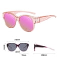 thumbnail image 2 of Polarized UV400 Sports Sunglasses Plastic Frame Fit Over for Women Men Hiking Running Climbing Car Beach Outdoor Activity, 2 of 6