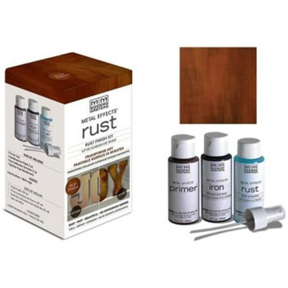 Modern Masters 223430 2 oz Oxidizing Finish Metal Effects Kit, Rust
