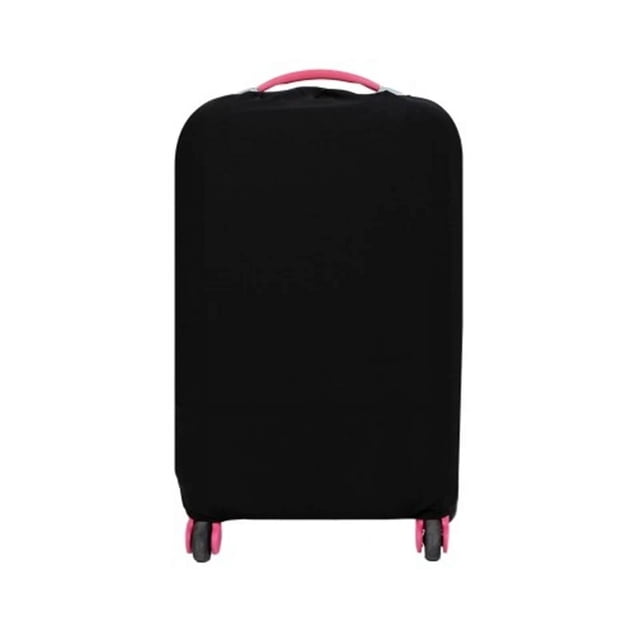 Fabric Suitcase Protector Baggage Dust Case Cover Suitable for18-32 Inch Travel Organizer black M(22-24inch)