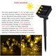 thumbnail image 2 of Lámpara de cadena con forma de loto de 20 LED con energía solar, decoración de patio, fiesta, festival, luz blanca cálida, 2 of 8