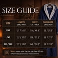 thumbnail image 3 of VULCANODON Mens Hooded Robe, Big and Tall Full Length Plush Robe for Men Long Fleece Bathrobe（Burgundy/Black, Large-X-Large）, 3 of 6
