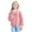Pink, variant on Toddler Girls Boys Bear Ears Shape Fleece Hoodies Jacket Zip Up Coat Warm Winter with Pocket Outwear Sweatshirt,Pink 8-9