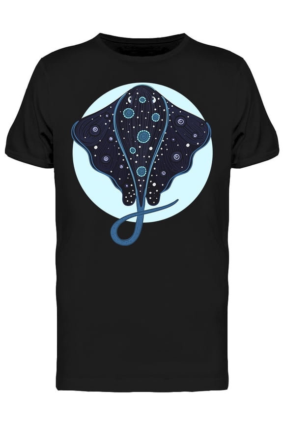 Spotted Stingray T-Shirt Men -Image by Shutterstock, Male 3X-Large