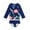 Navy, variant on Girls Swimsuit Athletic Bikini Girl's 2 Piece Swimsuit High Waist Bathing Suit Matching Cover Up Set Quick-Dry Performance Swimwear for Children