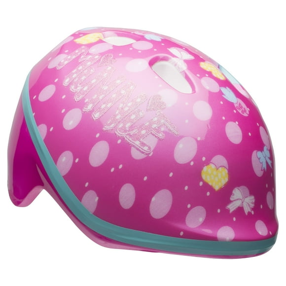 Casco de bicicleta BELL Minnie para niños pequeños (3 a 5 años), color rosa